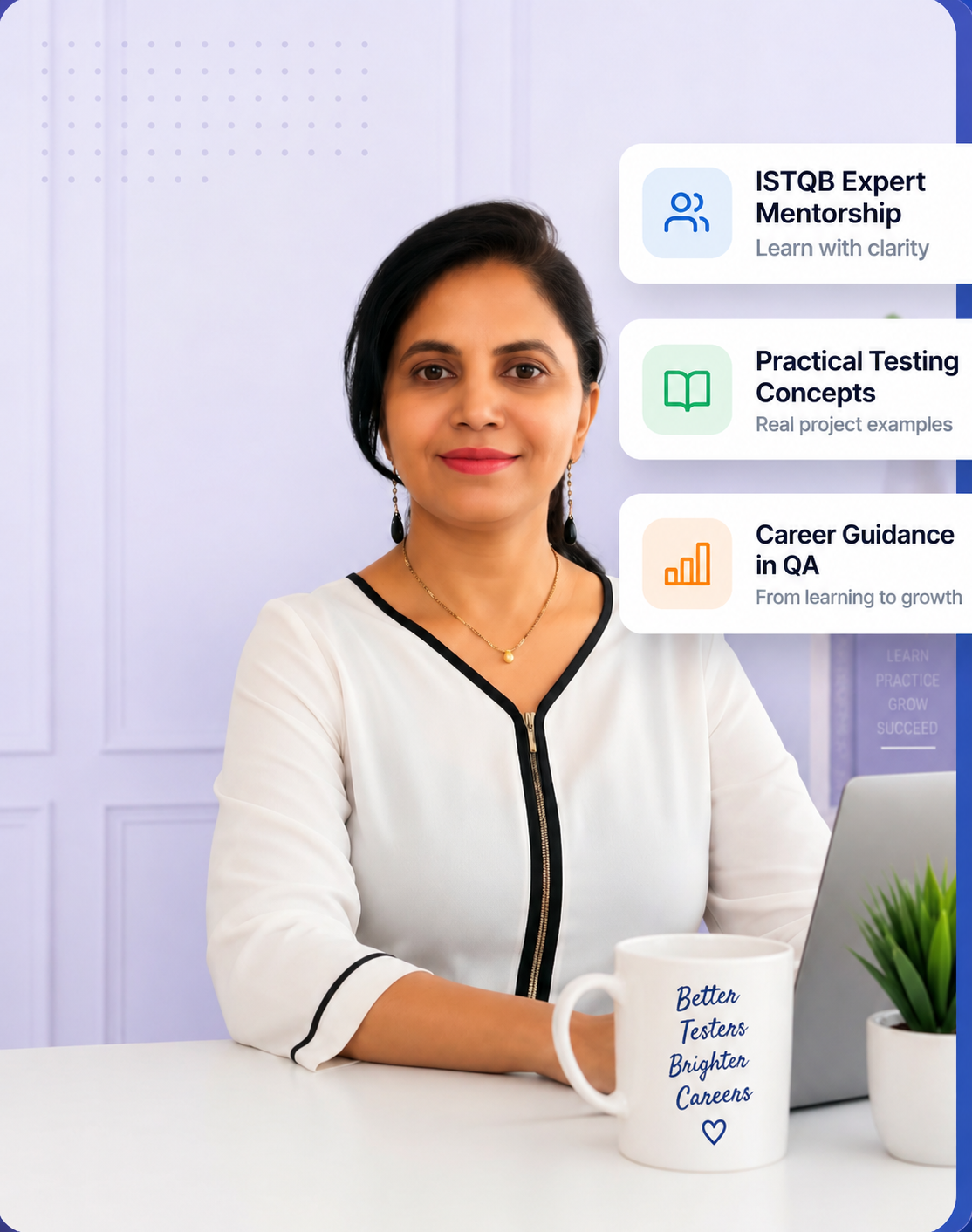Leelavathi Ramappa, ISTQB-certified software testing mentor