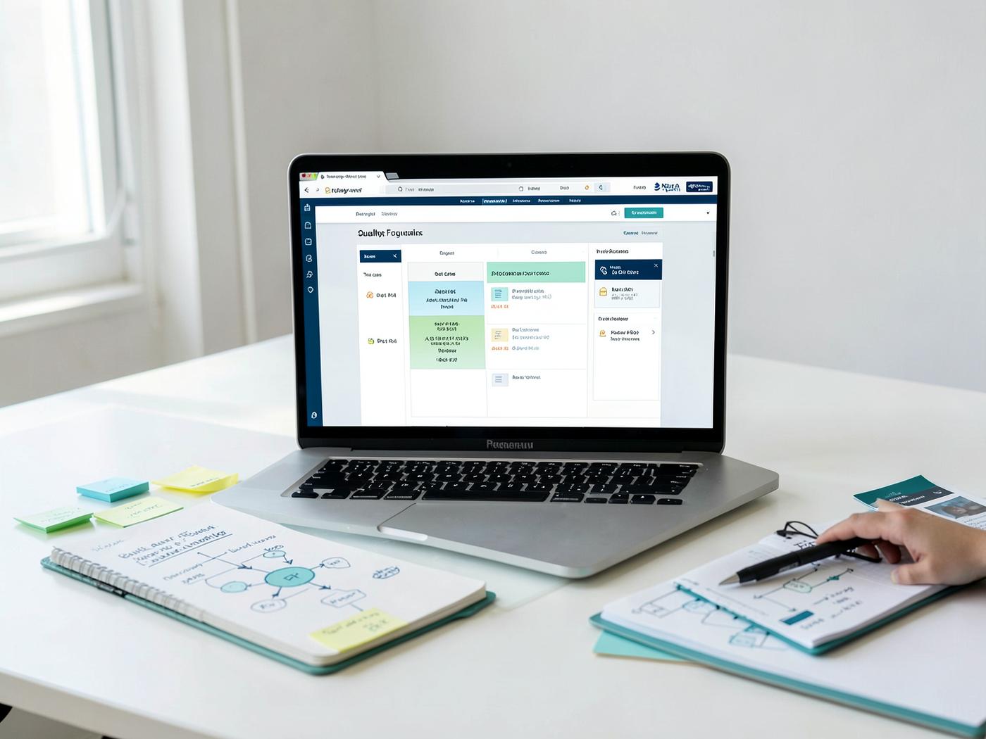 Software testing fundamentals shown through test cases, defect tracking and test design notes